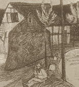 Lyonel Feininger. Tramps (Die Landstreicher). (c. 1910)