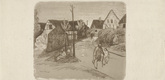 Lyonel Feininger. Tramps (Die Landstreicher). (c. 1910)