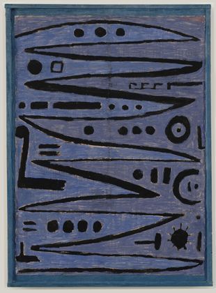 Paul Klee. Heroic Strokes of the Bow (Heroische Bogenstriche). 1938