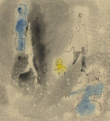 Lyonel Feininger. People and the Sprite. 1945