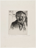 Lovis Corinth. Self-Portrait, Bust. (c. 1923)