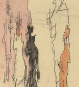 Lyonel Feininger. Figures. 1950