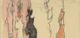 Lyonel Feininger. Figures. 1950