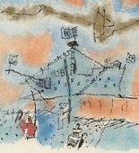 Lyonel Feininger. Untitled. (1950)