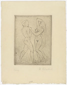 Wilhelm Lehmbruck. Dance (Tanz). (1911)