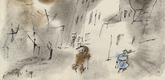 Lyonel Feininger. Untitled. 1954