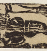 Christian Rohlfs. Animals in the Pasture (Tiere auf der Weide). (1921)