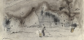 Lyonel Feininger. Untitled. 1954