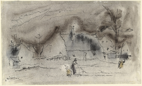 Lyonel Feininger. Untitled. 1954