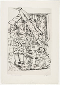 Max Beckmann. Women's Bath (Frauenbad). (1922)