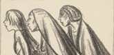 Ernst Barlach. Singing Girls (Singende Mädchen). (1924)