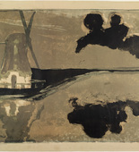Emil Nolde. Mill by the Water (Mühle am Wasser). (1926)