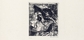 Max Beckmann. Street II, Female Head (Strasse II, Frauenkopf). (1916-17, published c. 1921)