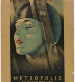 Werner Graul. Poster for Metropolis. c. 1926