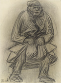 Ernst Barlach. The Miser (Der Geizige). 1922