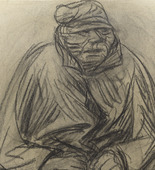Ernst Barlach. The Miser (Der Geizige). 1922