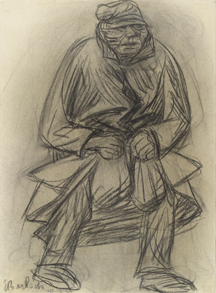Ernst Barlach. The Miser (Der Geizige). 1922