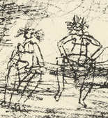Paul Klee. Street Children (Gassenkinder). 1912