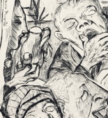 Max Beckmann. Faces (Gesichter). 1919 (prints executed: 1915-1918)