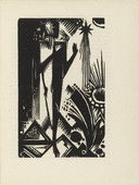 Gottfried Graf. Plate (facing page 10) from Das graphische Jahrbuch (The Print Yearbook). (1920, print executed 1919)