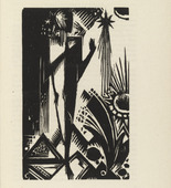 Gottfried Graf. Plate (facing page 10) from Das graphische Jahrbuch (The Print Yearbook). (1920, print executed 1919)