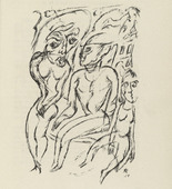 Walther Ruttmann. Plate (facing page 40) from Das graphische Jahrbuch (The Print Yearbook). (1920, print executed 1919)