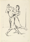 Karl Hofer. Plate I from the portfolio Dance (Tanz). (1922)