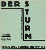 unknown. Der Sturm. Sonderheft: Sowjet-Union. 1930