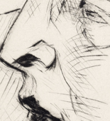 Max Beckmann. Two Auto Officers (Zwei Autooffiziere) from Faces (Gesichter). (1915, published 1919)