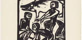 Walter Helbig. Children Playing (Spielende Kinder) from 16 Woodcuts (16 Holzschnitte). 1912, published 1926