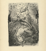 Alfred Kubin. Untitled (plate, folio 7) from Immer und Immer (Again and Again). 1937