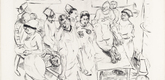 Max Beckmann. The Large Operation (Grosse Operation) from Faces (Gesichter). (c. 1914, published 1919)