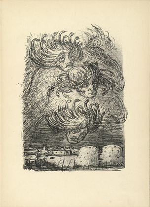 Alfred Kubin. Untitled (plate, folio 11) from Immer und Immer (Again and Again). 1937