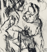 Max Beckmann. Night (Die Nacht). (1914), dated 1916, published 1918