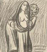Ernst Barlach. The Sacrifice (The Procuress) (Dos Opfer (Die Kupplerin)). (1924)
