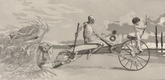 Max Klinger. Cupid, Death and the Beyond (Amor, Tod und Jenseits) (plate XII) from Intermezzos, Opus IV (Intermezzi, Opus IV). (first published 1881), executed 1879/1881