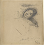 Lovis Corinth. The Artist's Wife Asleep. 1902-03