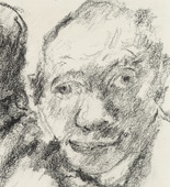 Lovis Corinth. Self-Portrait with Reflections. 1925