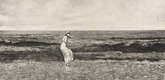 Max Klinger. By the Sea (Am Meer) (plate II) from Intermezzos, Opus IV (Intermezzi, Opus IV). (first published 1881)