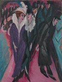 Ernst Ludwig Kirchner. Street, Berlin. 1913