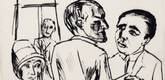 Max Beckmann. At the Hotel (The Dollar) (Im Hotel [Der Dollar]). (published c. 1923)