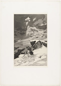 Max Klinger. Battling Centaurs (Kämpfende Centauren) (plate V) from Intermezzos, Opus IV (Intermezzi, Opus IV). (first published 1881)