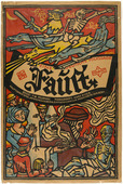 Karl Michel. Poster for Faust. 1926