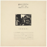 Vasily Kandinsky. Title page (Flame) from Xylographs (Xylographies). 1909 (executed 1907)