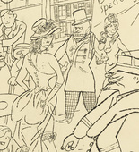 George Grosz. Café. (c. 1926)