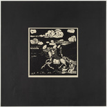 Vasily Kandinsky. The Knights (Les Chevaliers) from Xylographs (Xylographies). 1909 (executed 1907)