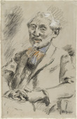 Lovis Corinth. Leonid Osipovich Pasternak. (1923)
