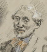 Lovis Corinth. Leonid Osipovich Pasternak. (1923)