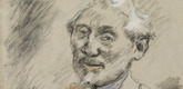 Lovis Corinth. Leonid Osipovich Pasternak. (1923)