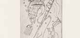 Vasily Kandinsky. Plate (folio 9) from Fraternity. 1939